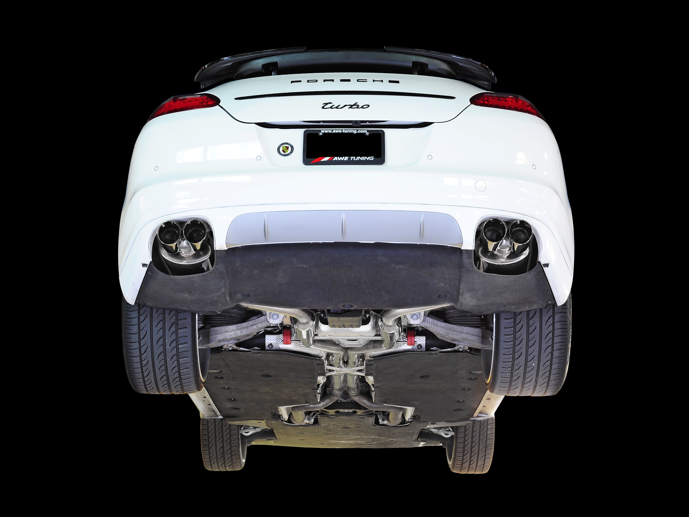 AWE Track Edition Exhaust – Porsche 970 Panamera Turbo