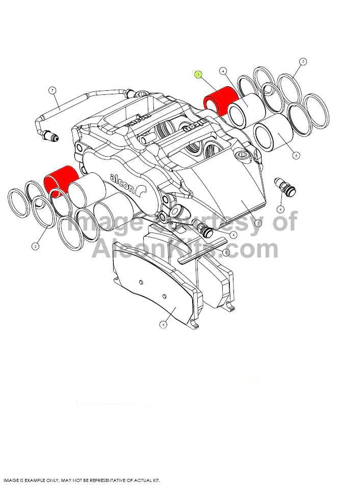 Alcon PSS3830X502 Brake Piston