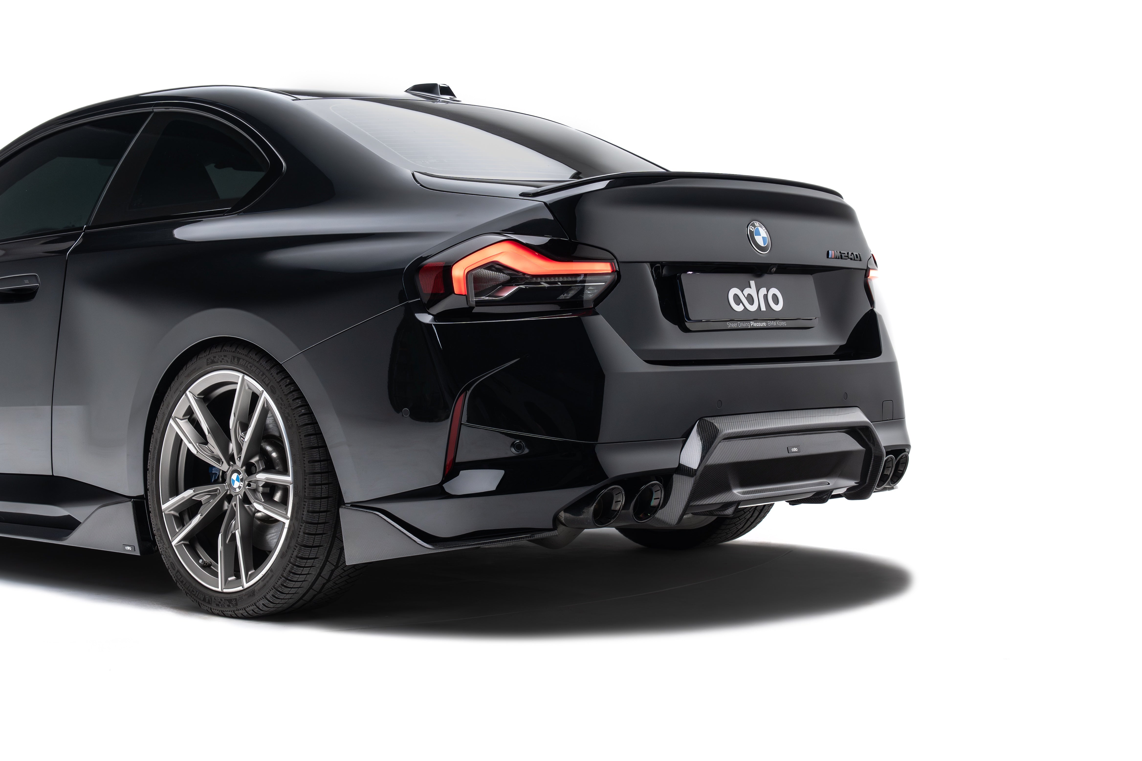 Pre Pregged Carbon Fiber Rear Diffuser for BMW 2 Series G42 2022+