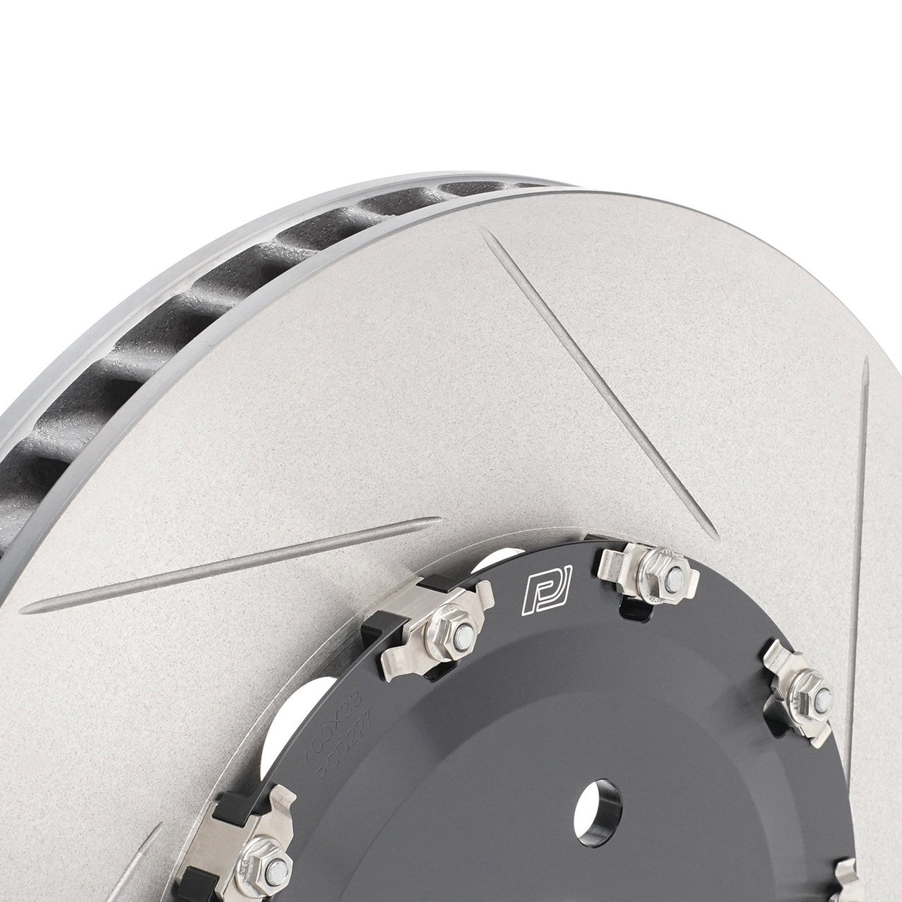 Paragon 2-piece Rotors Front Pair 400x38mm (15.75x1.50") - Audi 4M/4M.5 SQ7/SQ8