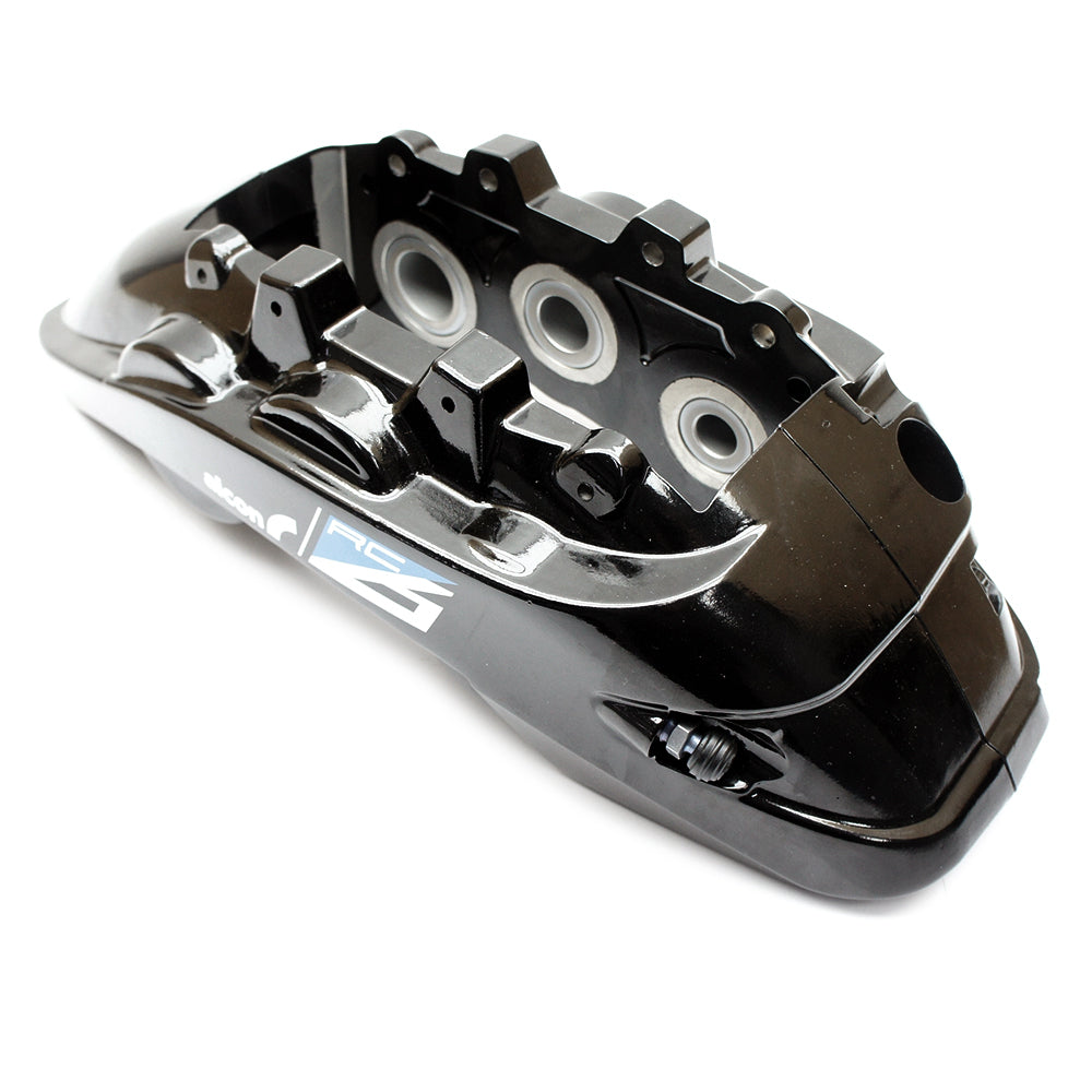 Alcon CAR70 "RC6" 6 Piston Leading Caliper 27.0/31.8/38.1 Black (Left SINGLE)