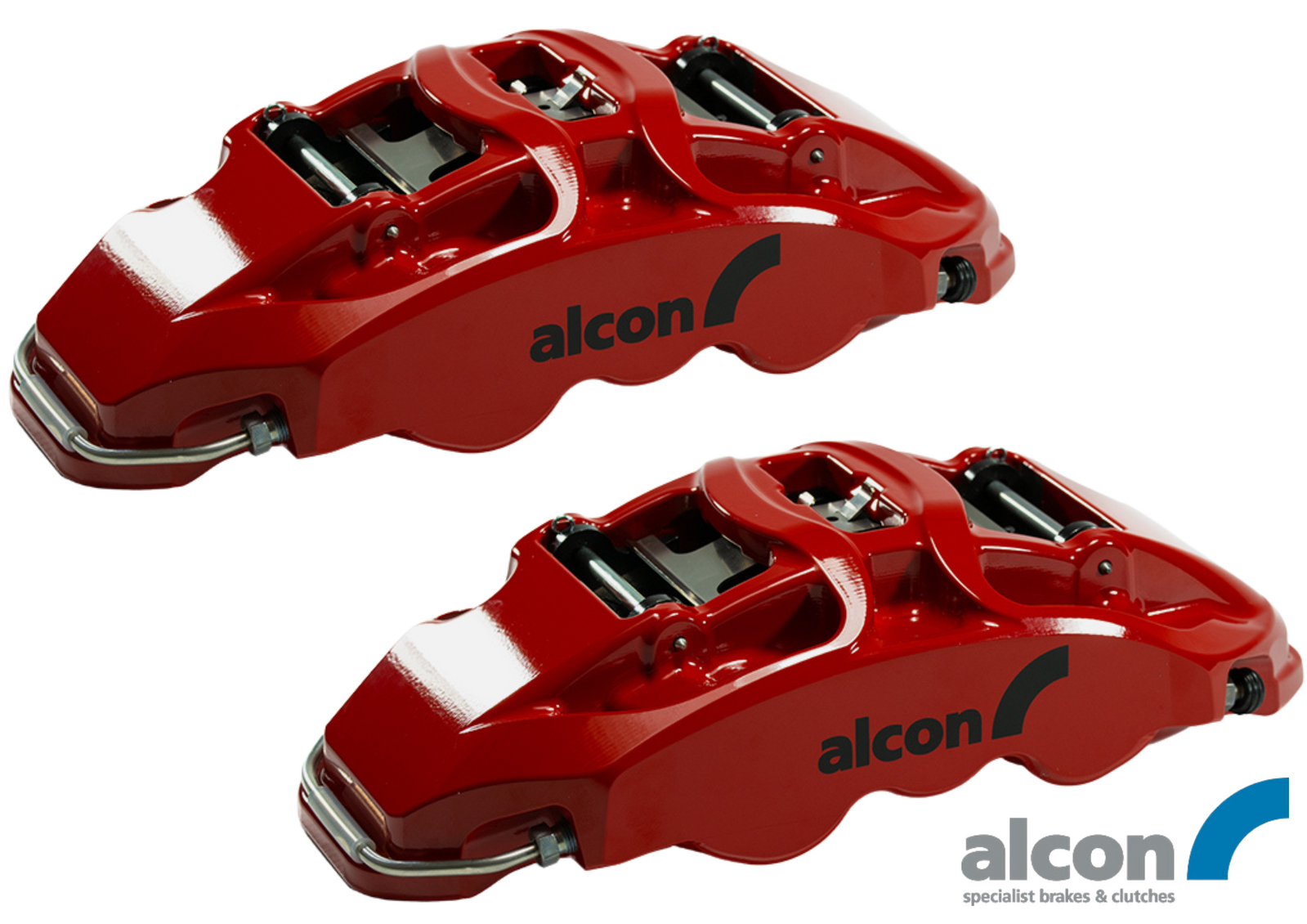 Alcon 6 Pot Car99 Billet Callipers Red 30.2/34.9/38.1mm Pair