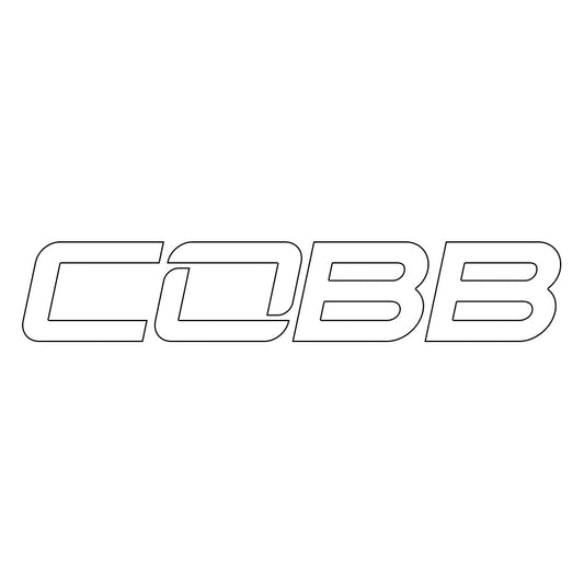 Cobb Tuning Logo Decal 4" - White