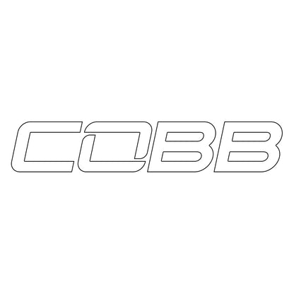 Cobb Tuning Logo Decal 4" - White