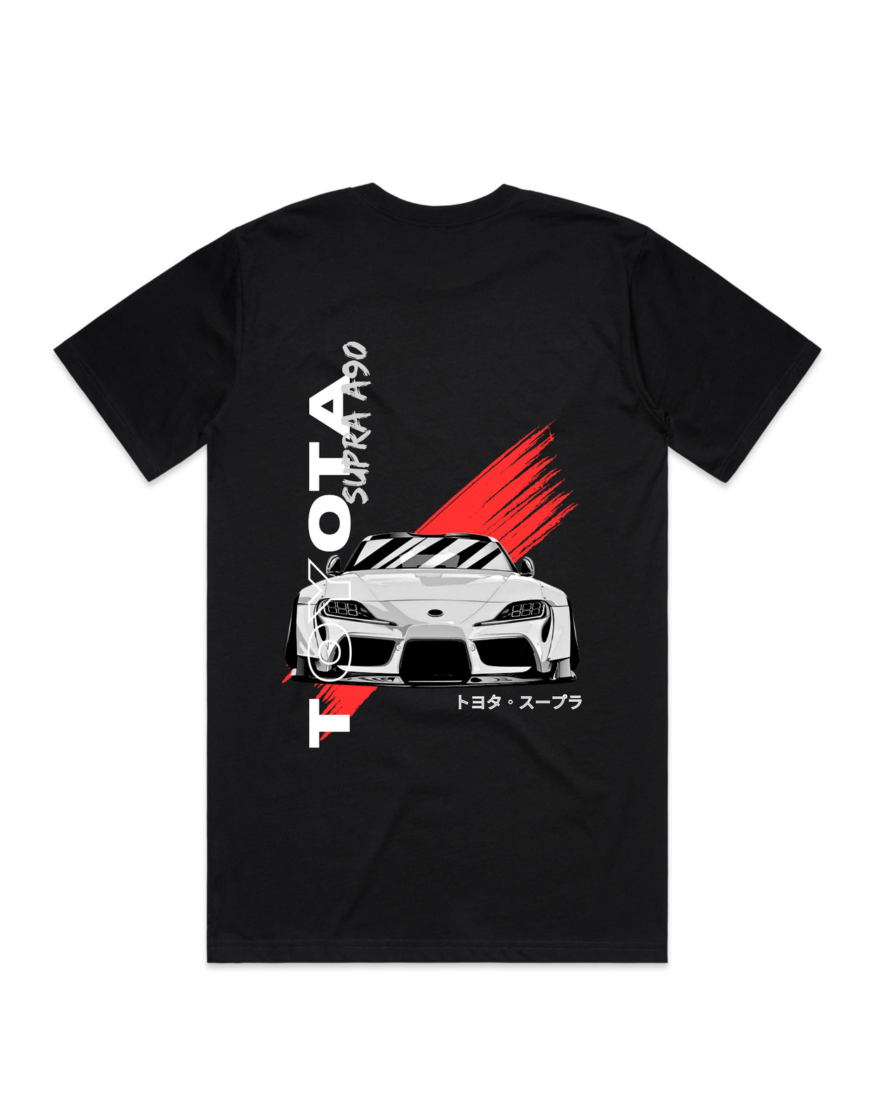 Black Mens Supra A90 Graphic T-Shirt