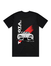 Black Mens Supra A90 Graphic T-Shirt