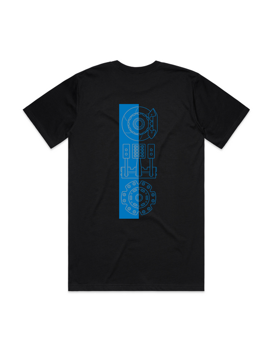 Black Mens Alcon T-Shirt