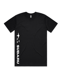 Black Mens Subaru WRX STI VA Blueprint T-Shirt