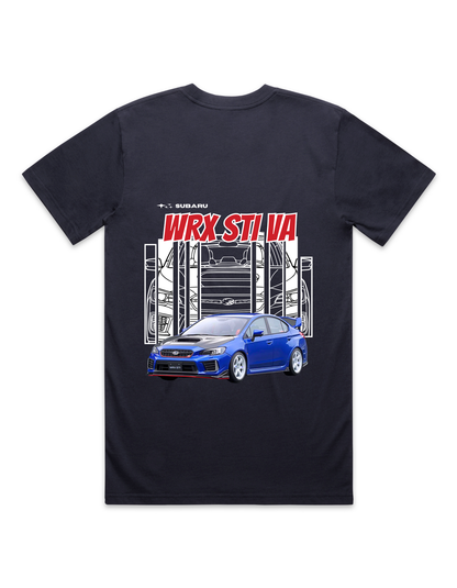 Ink Mens Subaru WRX STI VA Comic T-Shirt