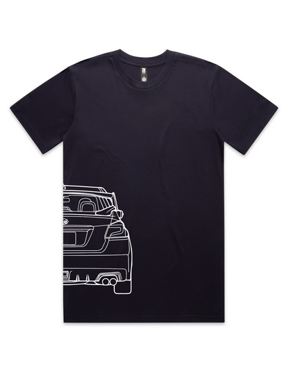 Ink Mens Subaru WRX STI VA Comic T-Shirt