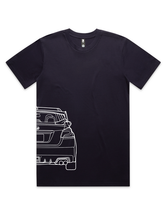 Ink Mens Subaru WRX STI VA Comic T-Shirt