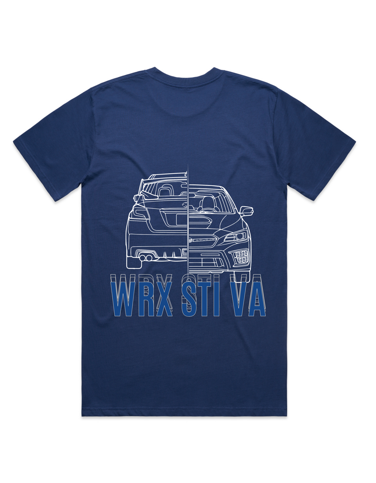 Cobalt Mens Subaru WRX STI VA T-Shirt