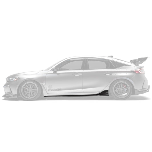 Honda Civic FL5 Type R Carbon Fiber Side Skirts
