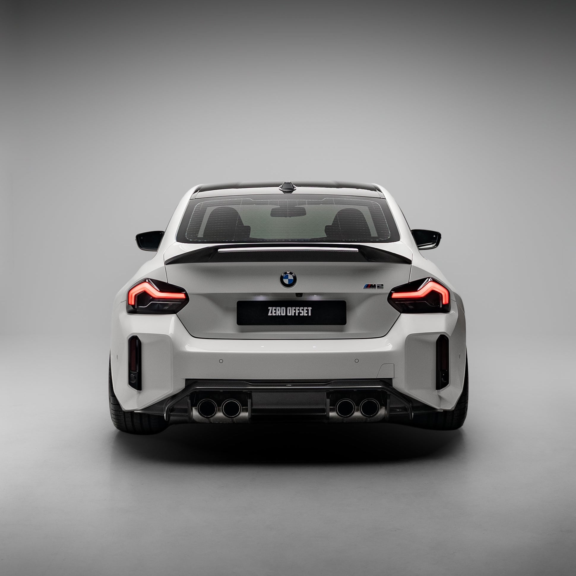 BMW G87 M2 Carbon Fiber Rear Diffuser V2