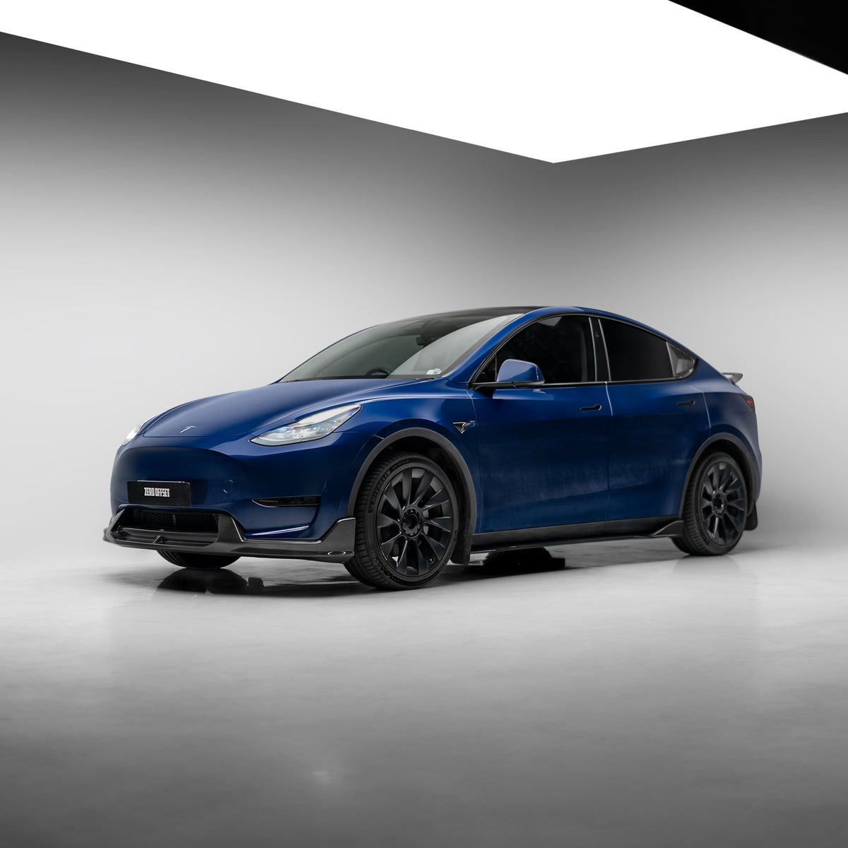 Tesla Model Y V2 Carbon Fiber Side Skirts 2022-2024