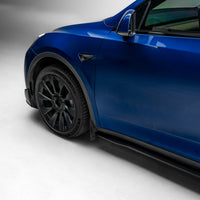 Tesla Model Y V2 Carbon Fiber Side Skirts 2022-2024