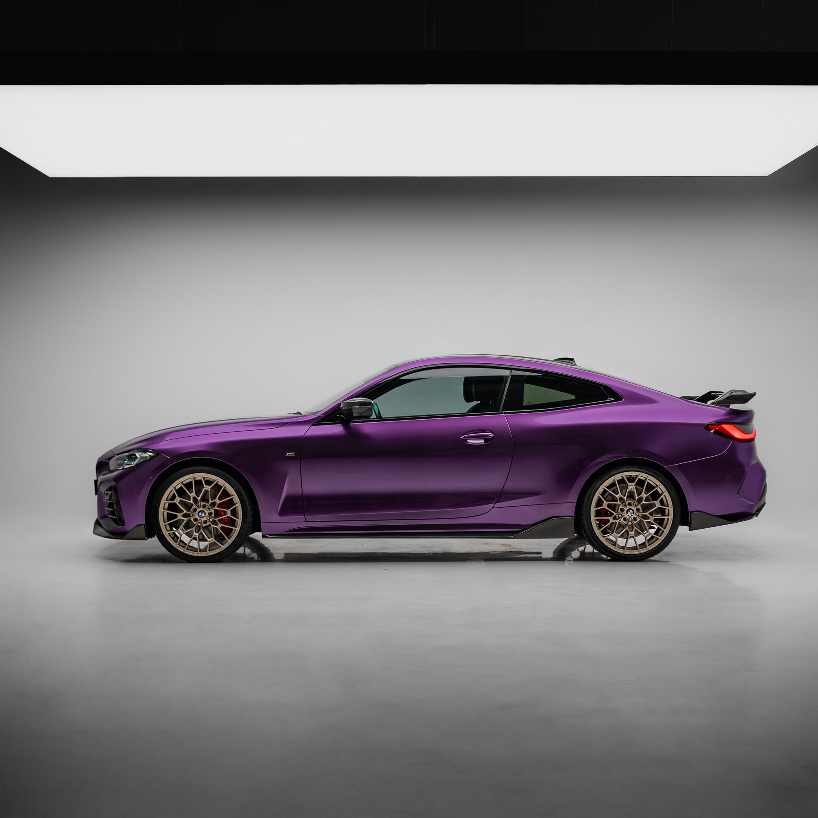 BMW G22 G23 4 Series Carbon Fiber Side Skirts 2020+