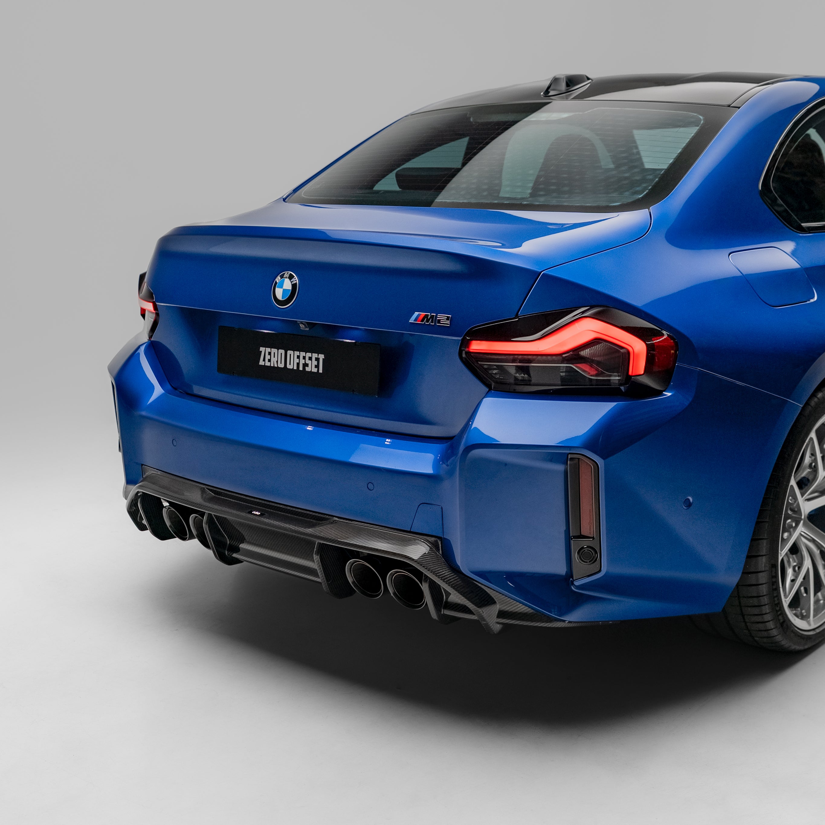 BMW G87 M2 Carbon Fiber Rear Diffuser V2