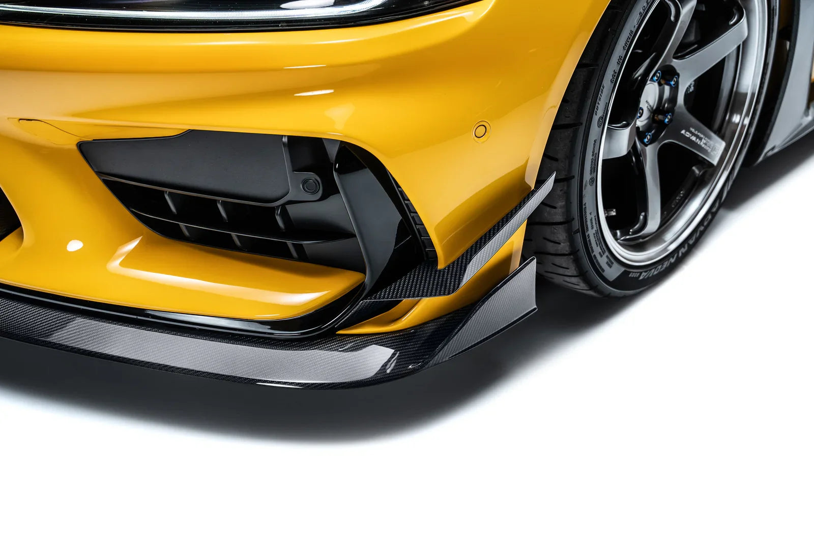 Prepreg Front Bumper Canards for Toyota GR Supra (ADRO Bumper) 2019+