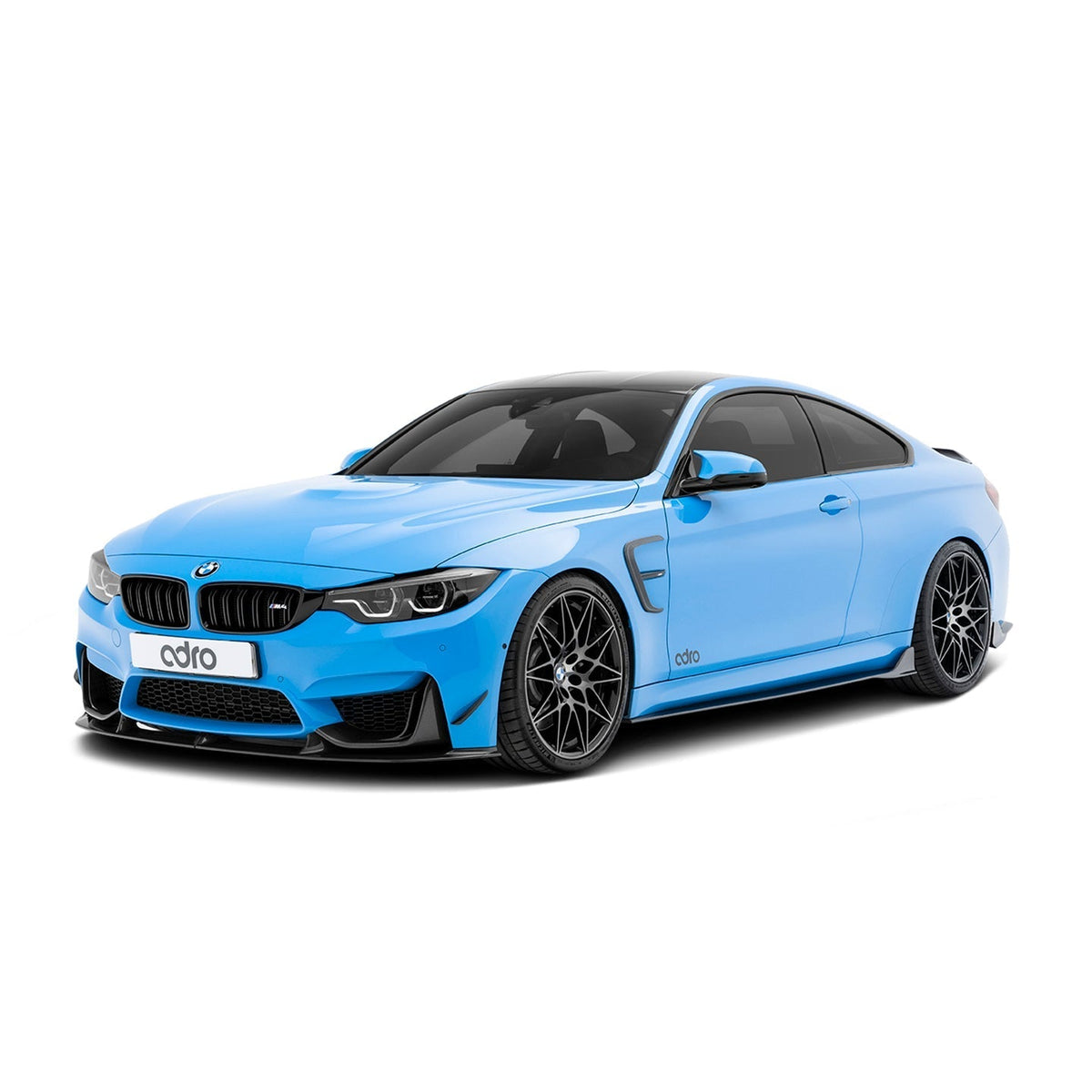 BMW M3 F80 & M4 F82 F83 Carbon Fiber Front Bumper Air Duct Covers 2013-2020