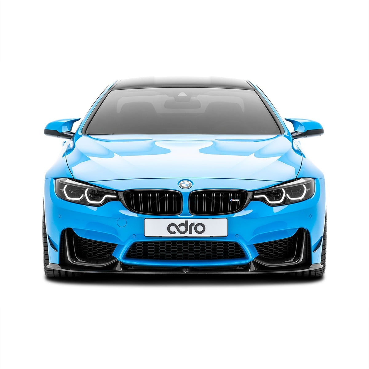 BMW M3 F80 & M4 F82 F83 Carbon Fiber Front Bumper Air Duct Covers 2013-2020