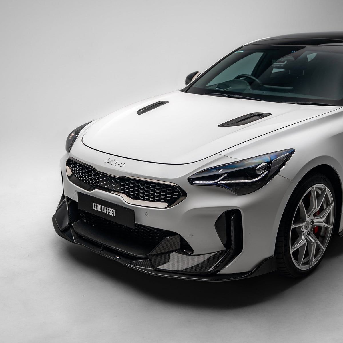 Kia Stinger Carbon Fiber Front Lip V3 2018-2023