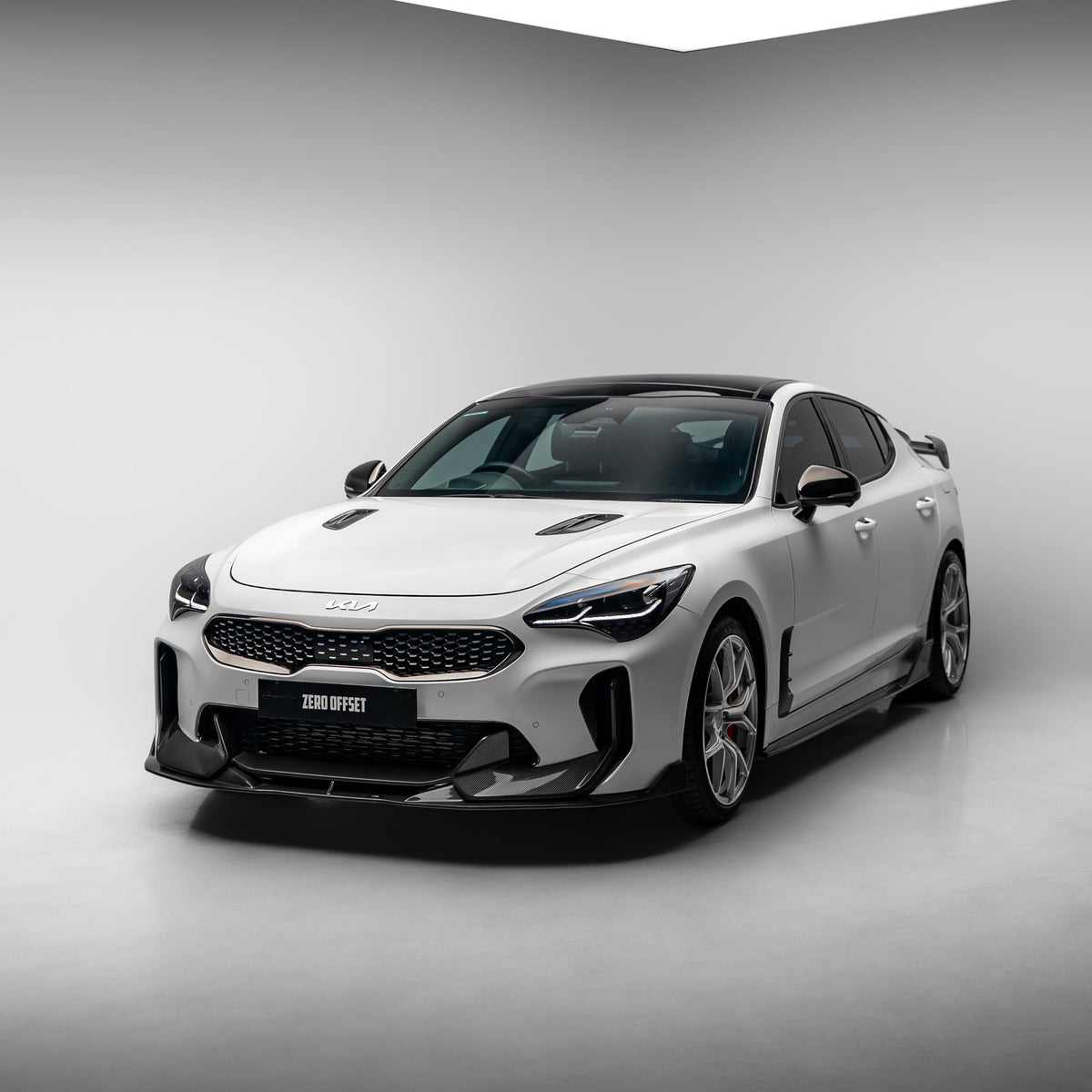 Kia Stinger Carbon Fiber Front Lip V3 2018-2023