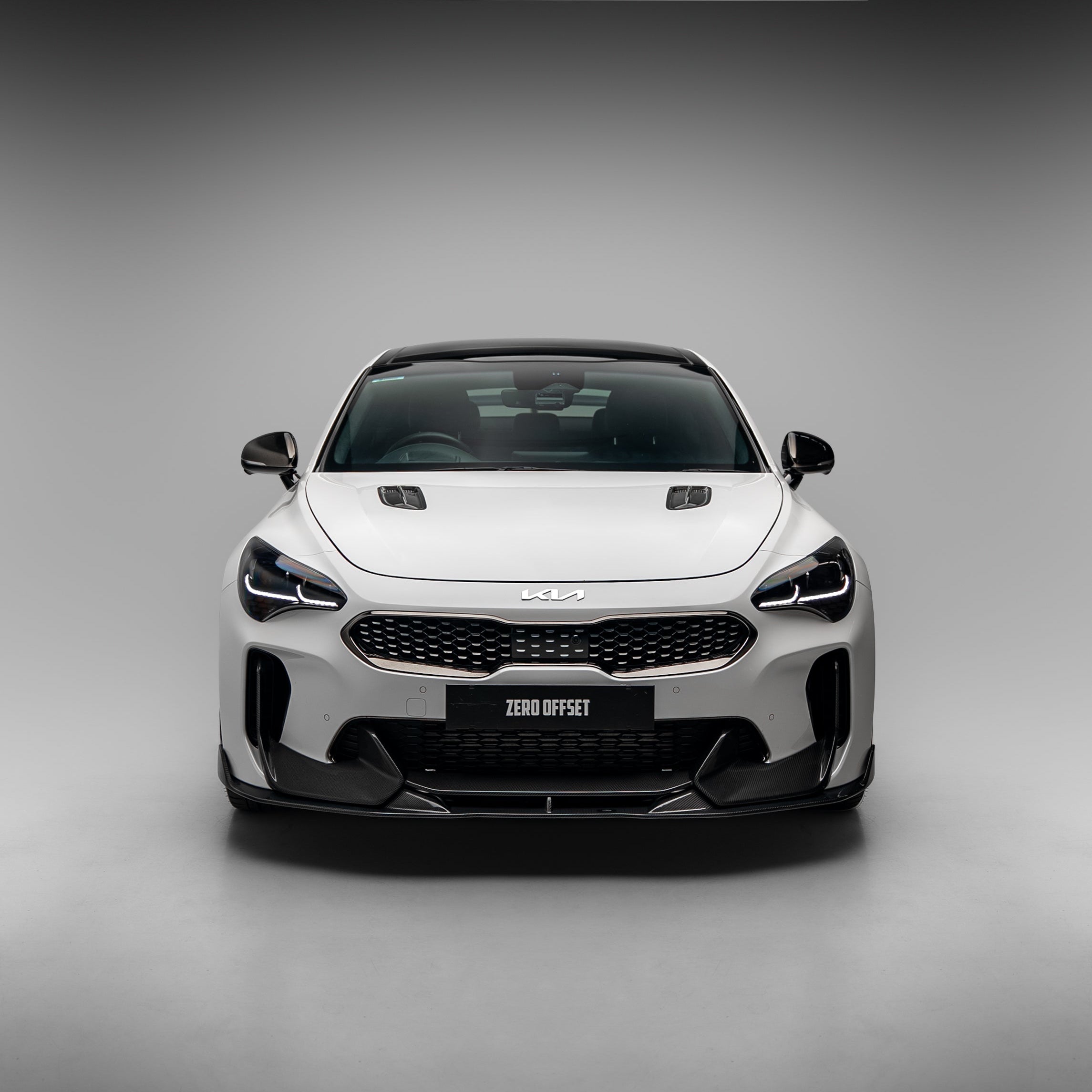 Kia Stinger Carbon Fiber Front Lip V3 2018-2023