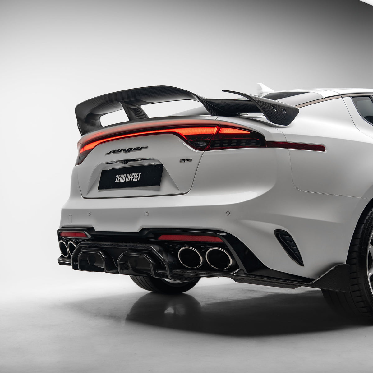 Kia Stinger Carbon Fiber Spoiler V3 2018-2023