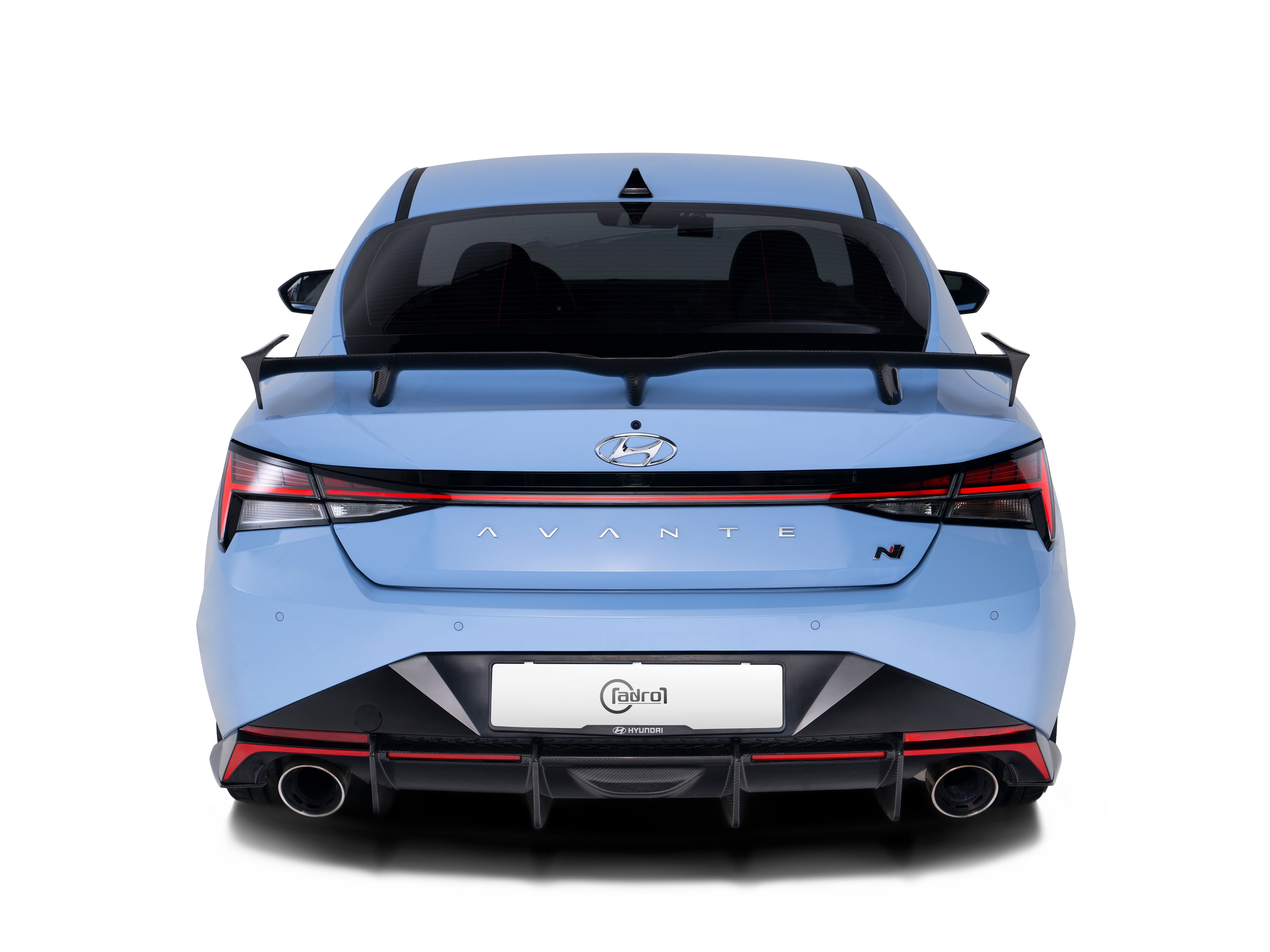 Carbon Fiber Spoiler for Hyundai Elantra N i30 N Sedan 2021+