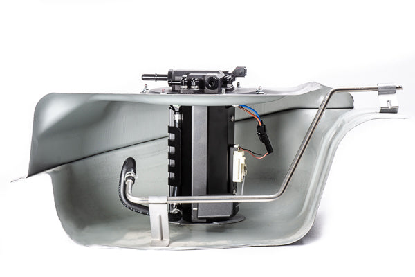 Radium 20-1644 Evo X fuel pump hanger in tank cutaway