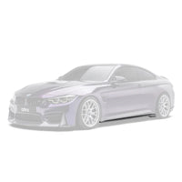 BMW M4 F82 Carbon Fiber Side Skirts Final Edition 2015-2020