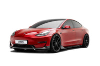 Tesla Model 3 Dry Carbon Fiber Front Lip V1 2019-2023