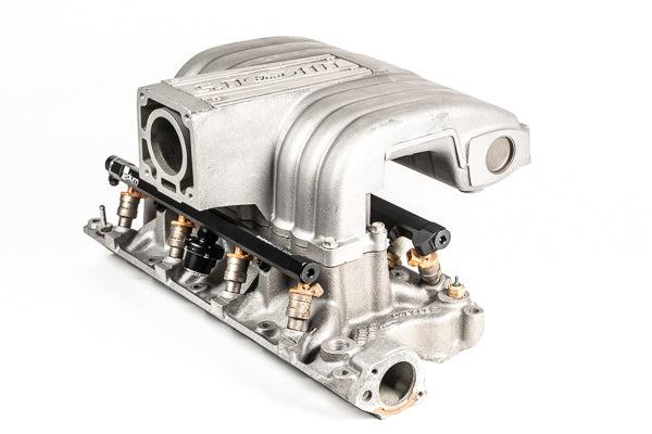 Radium Bosch EV1 Injector Connector Adapter - Installed image - Radium Engineering | Coore Australia