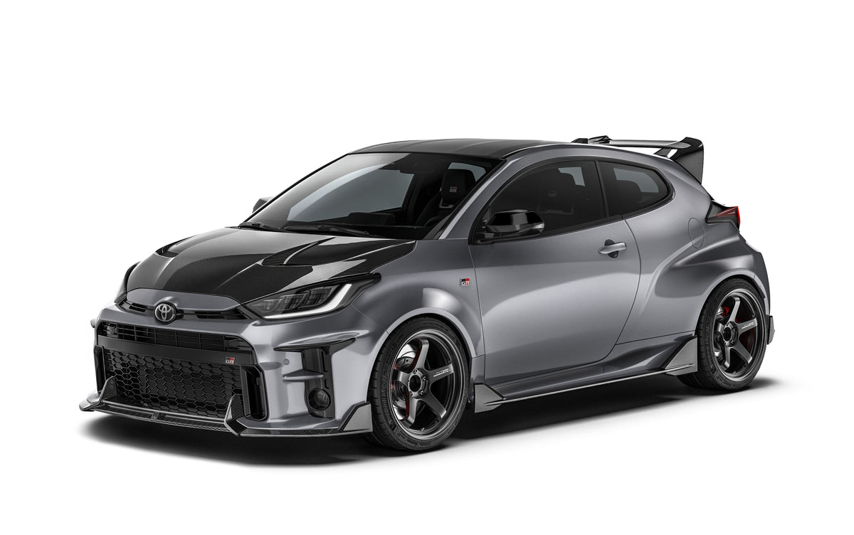 Carbon Fiber Full Lip Kit Bundle for Toyota GR Yaris Gen 1 2020-2024