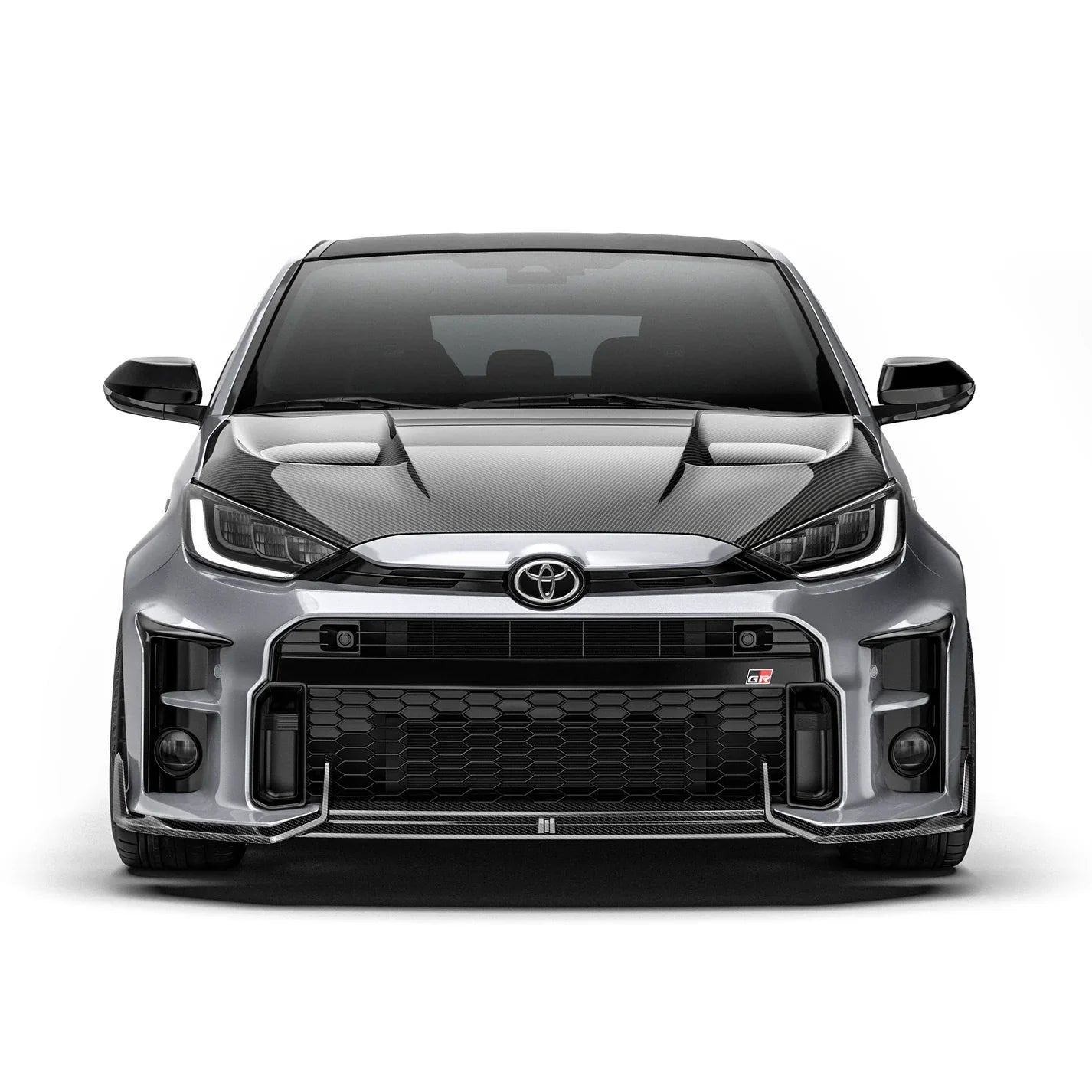 Carbon Fiber Front Lip for Toyota GR Yaris 2020-2024
