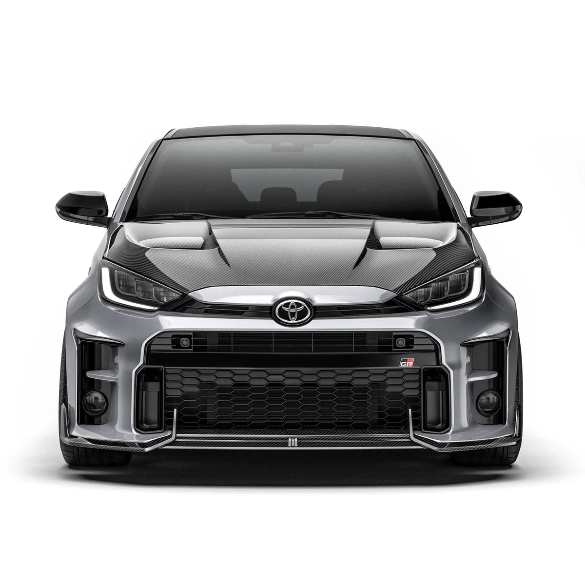 Carbon Fiber Front Lip for Toyota GR Yaris 2020-2024