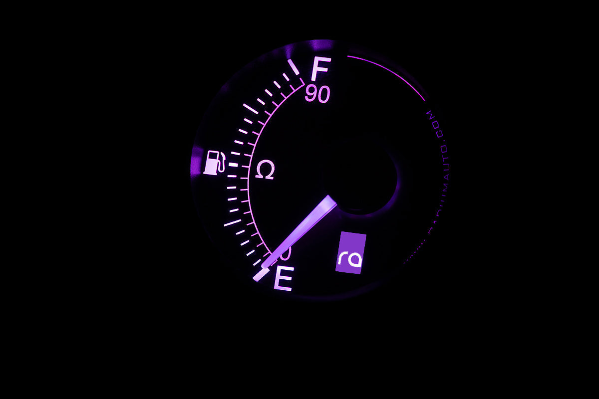 Radium 52mm Fuel Level Gauge, 0-90 Ohm - Purple - Radium Engineering | Coore Australia