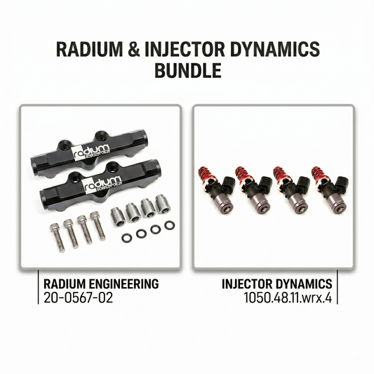 Radium/Injector Dynamics Subaru Fuel Rail upgrade 01+ WRX STI