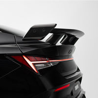 Carbon Fiber Rear Spoiler for Hyundai i30N Sedan / Elantra N Facelift 2024+