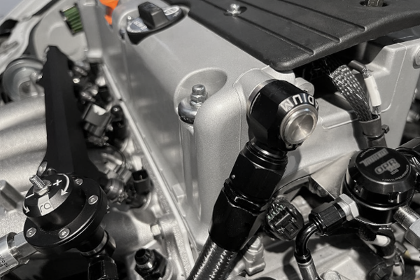 Radium 20-0909 Honda K-Series press-in valve cover fitting detail