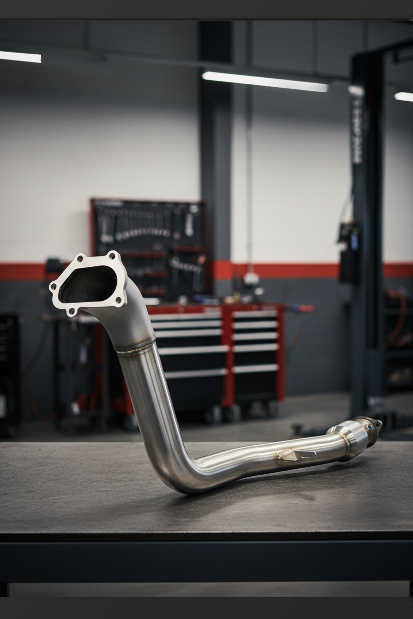 Korsh Catted Down pipe suit Subaru WRX STI 01-07