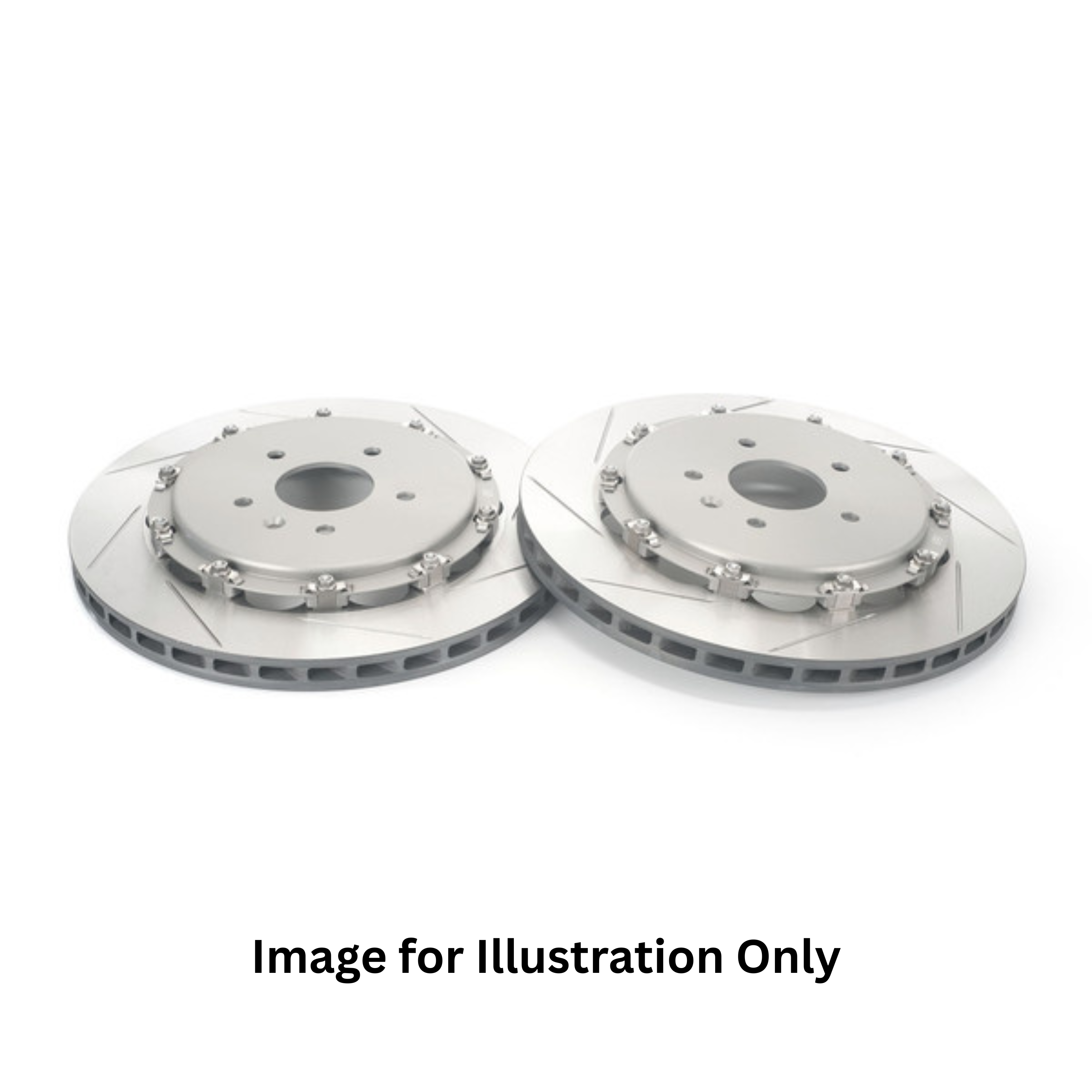 Paragon 2-piece Rotors Rear Pair 350mm x 30mm (13.78" x 1.18") - McLaren MP4-12C / 12C / 540C / 570GT
