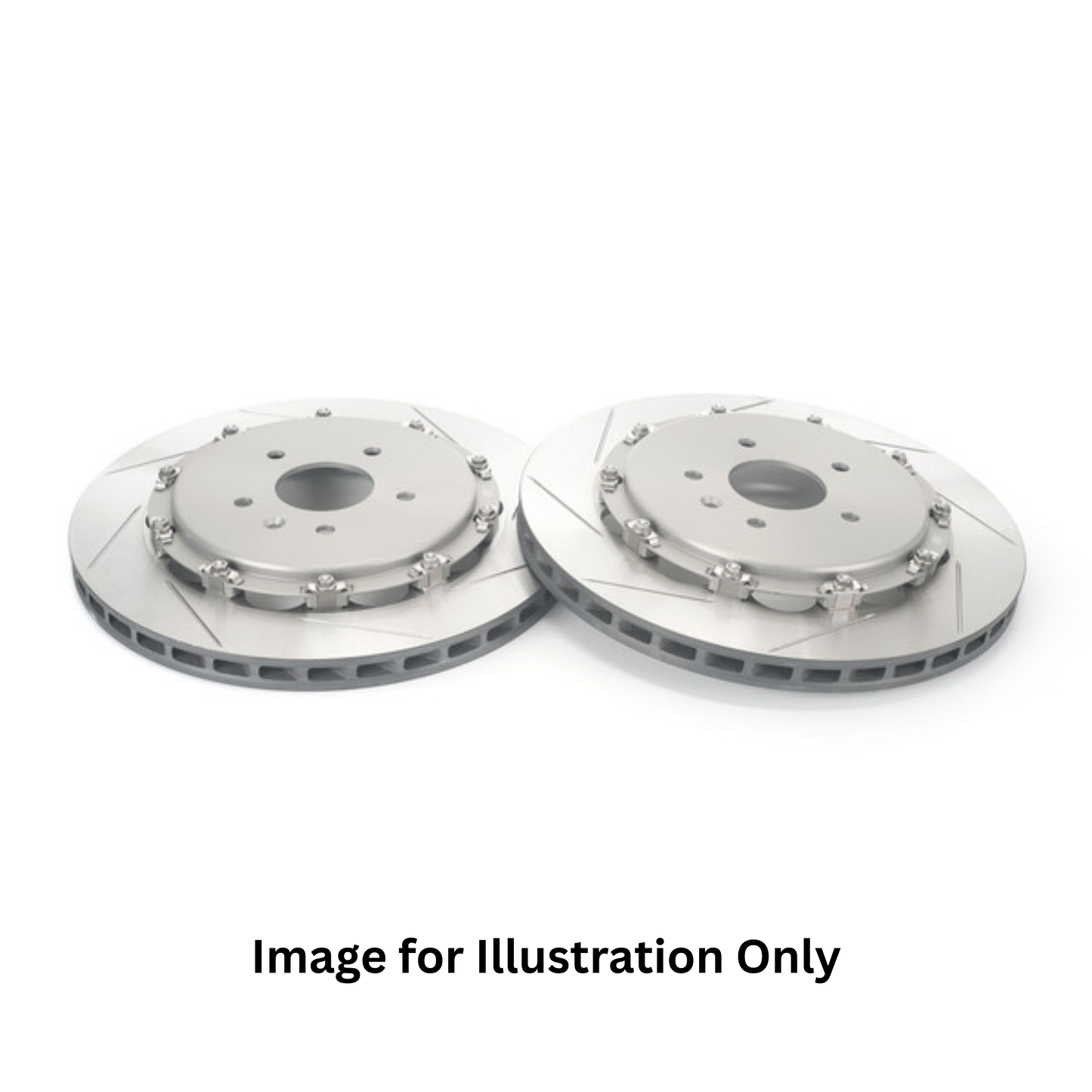 Paragon 2-piece Rotors Rear Pair 350mm x 30mm (13.78" x 1.18") - McLaren MP4-12C / 12C / 540C / 570GT