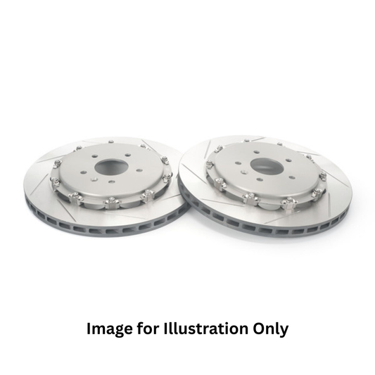 Paragon 2-piece Rotors Rear Pair 350mm x 30mm (13.78" x 1.18") - McLaren MP4-12C / 12C / 540C / 570GT