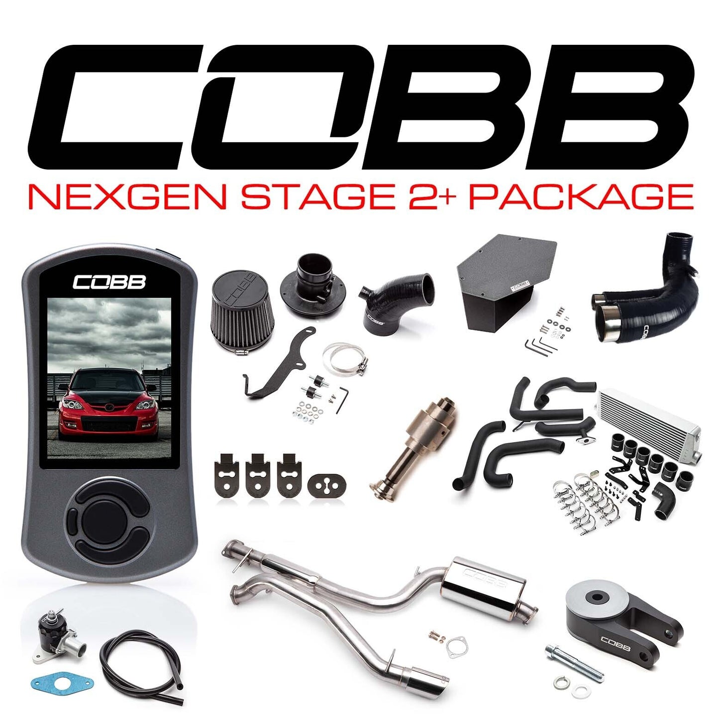 Cobb Tuning Nexgen Stage 2 Power Package - Mazda 3 MPS BK 06-08