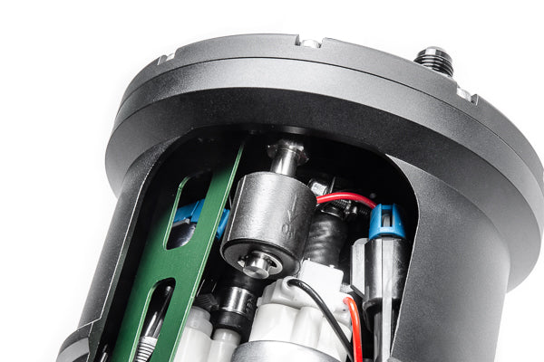 Radium 20-0461 fuel level switch installed inside an MPFST surge tank