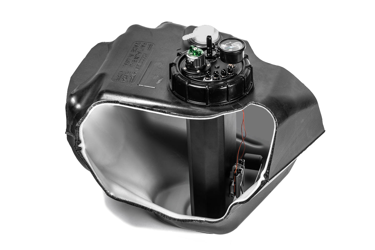 Radium Can-Am Maverick FHST fuel tank cutaway