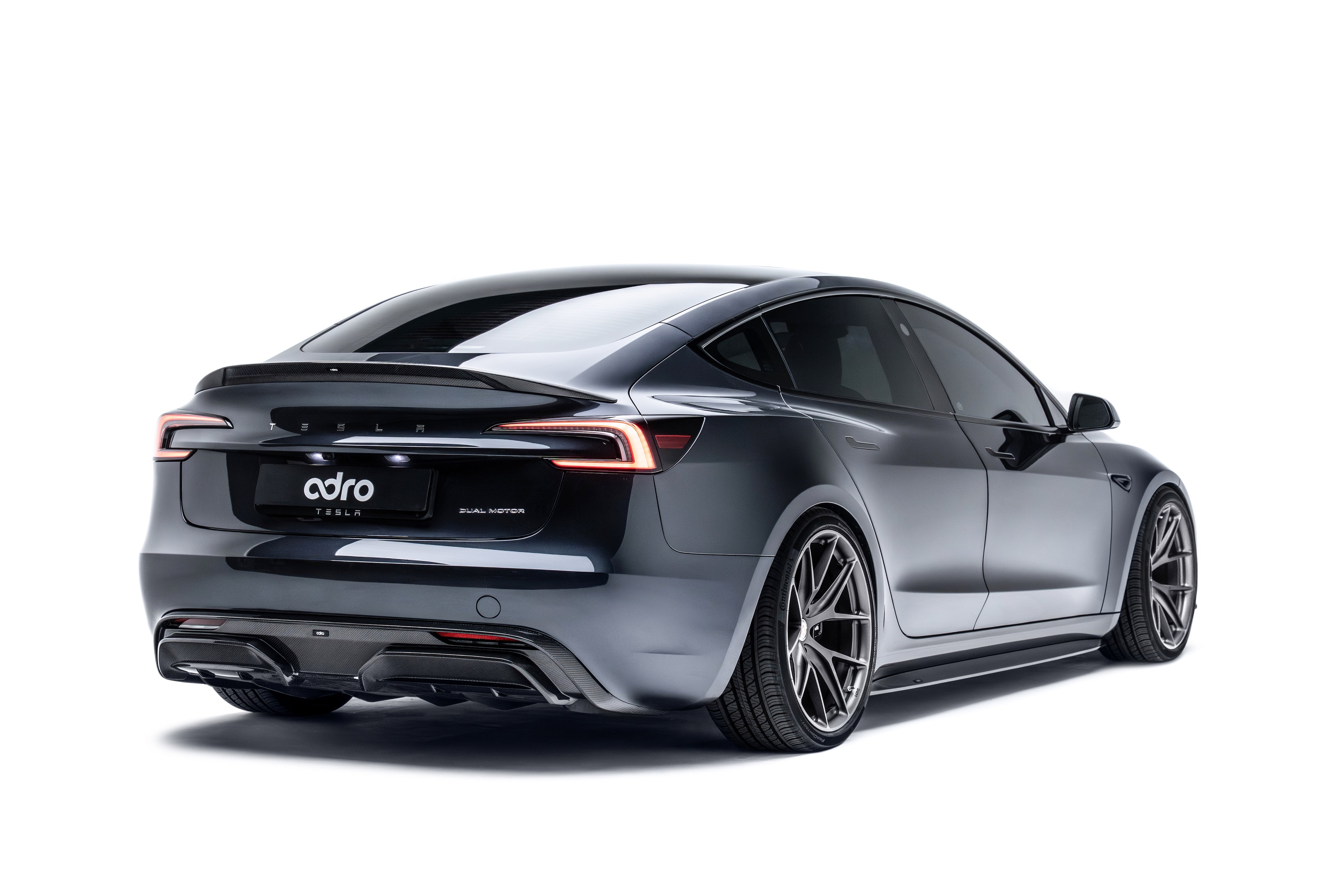 Carbon Fiber Rear Diffuser for Tesla Model 3 Highland RWD & Long Range 2024+