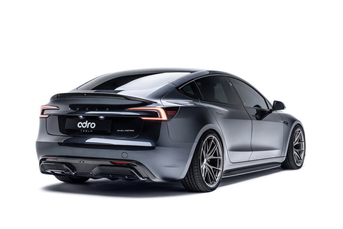 Carbon Fiber Rear Diffuser for Tesla Model 3 Highland RWD & Long Range 2024+